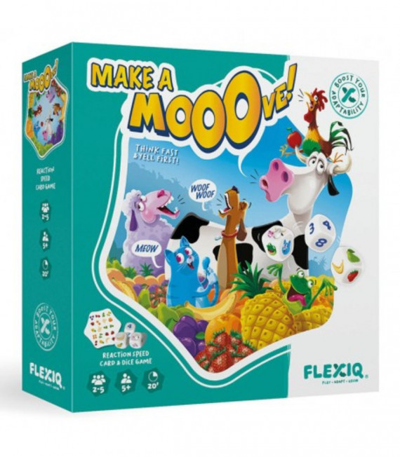 JUEGO DE CARTAS MAKE A MOOOVE FLEXIQ GAMES