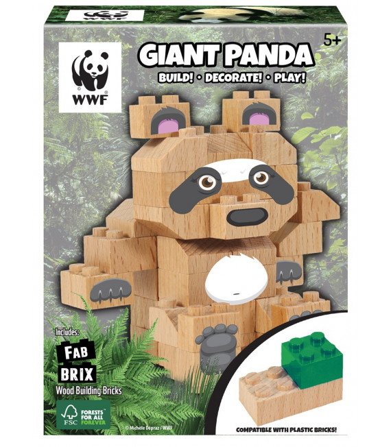 CONSTRUCCION PANDA 39 PZAS WWF