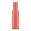 BOTELLA INOX. PASTEL CORAL 500ML CHILLY´S