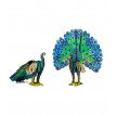 ECO 3D PUZZLE PAVO REAL MIEREDU