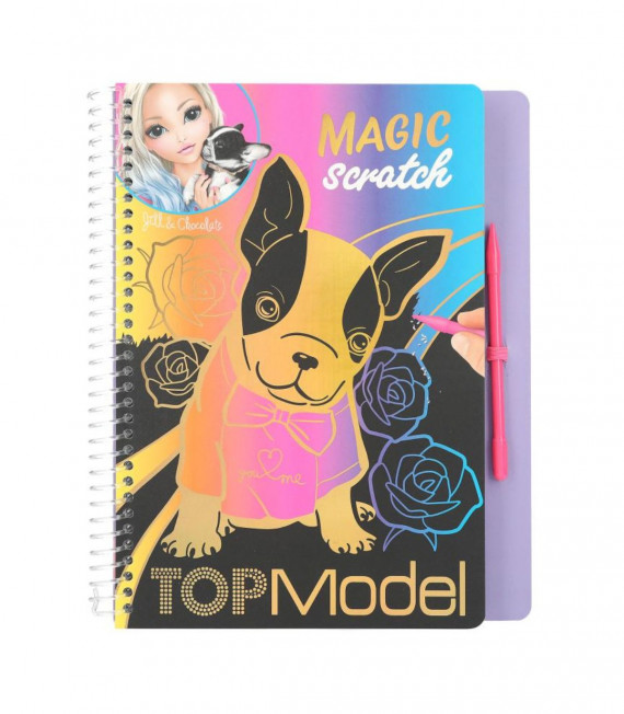 MAGIC-SCRATCH BOOK TOP MODEL