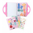 CUADERNO COLLAGE DRESS ME TOP MODEL